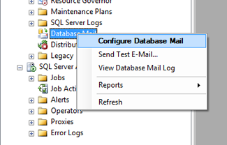 SSMS DatabaseMail