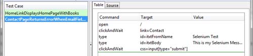 Selenium IDE - Test Recording