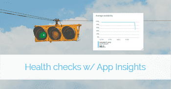 banner for 'Monitoring a website with Azure App Insights'