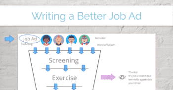 banner for 'Writing Better Job Ads'