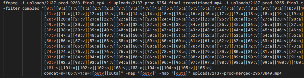 Debugging production-grade ffmpeg processes